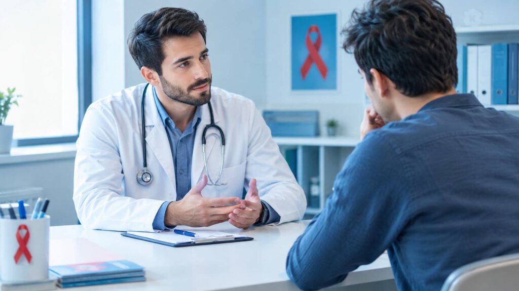 نتیجه مثبت تست HIV